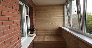 Отделка, остекление, утепление балконов в Подольске от 208 руб. м/2.