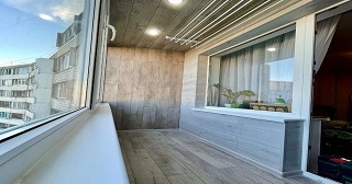 Обшивка лоджии Подольск цена от 208 руб. м/2.
