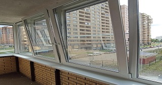 Остекление балкона Подольск цена от 9863 руб. м/п. за 50 часов